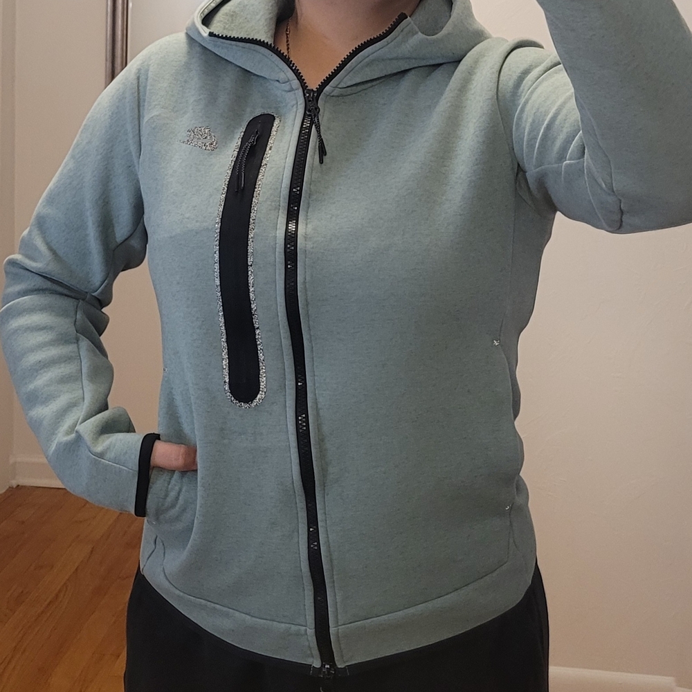 Nike Women's Light Green Hoodie